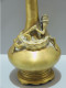 Delcampe - -VASE BRONZE ASIE ANCIEN Avec Un DRAGON Enroulé AUTOUR DU COL CACHET De CIRE    E - Asiatische Kunst