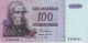 BILLETE DE FINLANDIA DE 100 MARKKAA DEL AÑO 1976 EN CALIDAD EBC (XF) (BANKNOTE) - Finlande