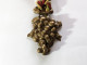 Delcampe - Grappe De Raisin En Bronze Laiton Vin Vigneron Vigne Bacchus 300gr H:10cm - Destapador/abrebotellas