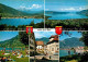 12621184 Arth SZ Panorama Zugersee Liegewiese Dorfbrunnen Arth - Andere & Zonder Classificatie