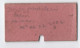 Ticket Ancien   SNCF /Madeleine Houdan   / 2éme /6 Février 2002     TCK265 - Eisenbahnverkehr