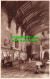 R540420 Warwick Castle. The Great Hall. Walter Scott. RP. 1934 - Monde