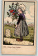 10709706 - Lothringer Tracht Klatschmohn Holzschuhe P. J. Callais Et Cie No. 29 - Autres & Non Classés