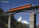 12614024 Gornergratbahn Findelbachbruecke Zermatt Matterhorn Mt. Cervin  Gornerg - Other & Unclassified