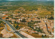 KO 24-(83) TRANS EN PROVENCE - VUE GENERALE AERIENNE - CARTE COULEURS - 2 SCANS - Andere & Zonder Classificatie