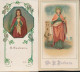 2 X S.BARBARA. =     + - 9 X 3 CM      2 SCANS - Devotion Images