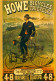 CPM- Affiche Publicité Cycles Bicycles Et Tricycles HOWE Glasgow Paris TBE - Werbepostkarten