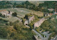 LE 3-(85) TIFFAUGES - VUE AERIENNE - CHATEAU DE GILLES DE RAIS DIT " BARBE BLEUE "- LES RUINES- CARTE COULEURS - 2 SCANS - Andere & Zonder Classificatie