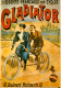 CPM- Affiche Publicité Cycles "GLADIATOR" Tamdem Couple Belle époque ** TBE - Advertising