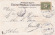 Palestine Cisjordanie Oblitération De Jéricho En 1907 Sur Timbre Turc Carte Groupe De Bédouins - Palestina