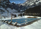 12597721 Leukerbad Schwimmbad Im Winter Gemmipass Loeche-les-Bains - Sonstige & Ohne Zuordnung