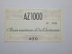 LOTTO 5Pz. 100 100 200 300 400 LIRE BUONI ACQUISTO AZ1000 VALIDO FINO AL 31.12.1976 (A.2) - [10] Scheck Und Mini-Scheck