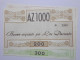 Delcampe - LOTTO 5Pz. 100 100 200 300 400 LIRE BUONI ACQUISTO AZ1000 VALIDO FINO AL 31.12.1976 (A.2) - [10] Assegni E Miniassegni