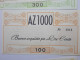 Delcampe - LOTTO 5Pz. 100 100 200 300 400 LIRE BUONI ACQUISTO AZ1000 VALIDO FINO AL 31.12.1976 (A.2) - [10] Cheques Y Mini-cheques