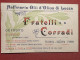 Cartolina Pubblicitaria Fratelli Corradi - Raffineria Olio D'Oliva Di Lucca 1915 - Advertising