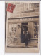 ARGENTON Sur CREUSE: Carte Photo De L'atelier MABIRE (salon De Coiffure - Coiffeur - Chappellerie - éditeur De Cpa) - Andere & Zonder Classificatie