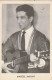 HO Nw 1- MARCEL AMONT A LA GUITARE, ARTISTE - IMAGE PUBLICITAIRE CHOCOLAT CANTALOUP  CATALA , PERPIGNAN - 2 SCANS - Verzamelingen