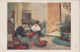 HO Nw (6) CARTE PUBLICITAIRE " AUX 4 FRERES " , NOUVEAUTES CONFECTIONS , BORDEAUX - TRIEUSE DE TOMATES - ILLUSTRATION - Werbepostkarten