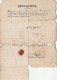 Führungs-Attest - Königl. Preuss. Magdeburgisches Füsilier-Regiment Nr. 36 - 1861  (68999) - Documentos