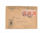 Amsterdam Netherlands Cover To Helsinki Finland 1946 Strip Of Three 7,5c Stamps, N.V.Moens' Handelmaatschappij - Briefe U. Dokumente