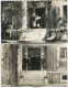 LOT 3 Photo Carte * Même Famille ( Femme Enfant ...) Sur Le Perron De Leur Villa à Versailles D'après La Correspondance - Photographie