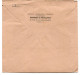 LETTRE 1953 AVEC TIMBRE AU TYPE MARIANNE DE GANDON PERFORE B D ( DEWISME ET BOUILLIANT ) - Cartas & Documentos