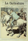 La Caricature 1886 N°325 Armée De Paris Tiret-Bognet Voix Du Sang Caran D'Ache Carnaval Job - Tijdschriften - Voor 1900