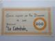 Delcampe - LOTTO 4Pz. 100 200 300 400 LIRE BUONI ACQUISTO RISTORANTE LA CATTEDRALE ROMA VALIDO FINO AL 31.12.1976 (A.4) - [10] Assegni E Miniassegni