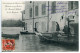 CPA Voyagé 1910 * FONTAINES Sur SAÔNE Inondations Janvier 1910 Devant L'Hôtel De La Terrasse (animée Barques) Le Progrès - Andere & Zonder Classificatie