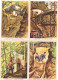 Suisse - Armée Suisse- Mobilisation 1939-40 - Lot De 7 Cartes  Illustration  E.de Coulon -  "Travaux Militaires " - Andere & Zonder Classificatie