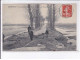 CHAUSSIN: Inondation Janvier 1910, Route De Peseux - Très Bon état - Other & Unclassified