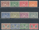 1932 Cayman Islands, Stanley Gibbons N. 84/95, MH* - Andere & Zonder Classificatie