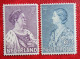 READ Crisis Zegel NVPH 265-266 (Mi 272-273) 1934 POSTFRIS / MNH ** NEDERLAND / NIEDERLANDE - Nuevos