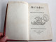 GEDICHTE VON GOTTFRIED AUGUST BURGER 1779 POESIE, POEMES En ALLEMAND / ANCIEN LIVRE XVIIIe SIECLE (2204.17) - Libri Vecchi E Da Collezione