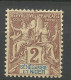 SENEGAMBIE ET NIGER N° 2 NEUF** LUXE SANS CHARNIERE  / Hingeless / MNH - Nuovi