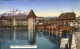 12587692 Luzern LU Kapellbruecke Wasserturm Pilatus Vierwaldstaettersee Luzern - Andere & Zonder Classificatie