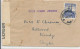 RUANDA URUNDI CENSORED COVER FROM USUMBURA 12.12.41 TO KANDY CEYLON (SRI LANKA) - Storia Postale