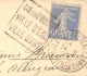 24-5394 :  OBLITERATION DAGUIN. AIX-EN-PROVENCE. 24 SEPTEMBRE 1929 - Mechanical Postmarks (Other)