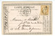 CARTE PRECURSEUR Ingénieur Mécanicien TENIER à VITRE 35 / Pour LENOBLE Fabricant à ROUEN Année 1875 - 1849-1876: Periodo Classico