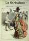 La Caricature 1886 N°336 Armée De PAris Tiret-Bognet Rabelais Robida Job Sorel - Magazines - Before 1900