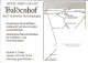 12587072 Fruthwilen Hotel Restaurant Haldenhof Schweizer Flagge Bodensee Fruthwi - Other & Unclassified