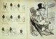 La Caricature 1886 N°339 Dîner Plein Air Sorel Mélassier Caran D'Ache Faria Gladstone Par Luque - Revistas - Antes 1900