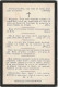 Faire-part De Décès 1908-Saint Jans-Cappel (59) Photo Marcel MONTAIGNE Conseiller Municipal- ép Hortense Bacquaert - Obituary Notices