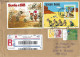 France 2024 Paris Comics Bande Dessinée Lucky Luke Boule Bill Rugby Plastic Heart Valentin Registered Cover - Usati