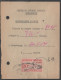FRANCE - NATATION - STRASBOURG / 1954 # 960 SEUL SUR NOTIFICATION A DATE PRECISE DES CCP / COTE 50.00 €  (ref 8312) - Briefe U. Dokumente