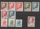 Yougoslavie - Lot 12 Timbres Tito - Mi 1207 - 1210 - 1283 - 1285 - 1214 - 1215 - 1287 - 1552 - 1553 - 1554 - 1246 - 454 - Usados