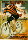 CPM- Affiche Publicité Cycles "DUFAYEL" Coureur Cycliste Belle époque *Course* TBE - Publicité