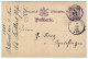 Vintage Postal Stationery 04/11/1886 Kingdom Of Württemberg Belle-Époque Postkarte Rottweil 1886 Königreich Württemberg - Enteros Postales