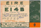 Ad9191 - IRELAND - RADIO FREQUENCY CARD - Dublin -  1950 - Radio