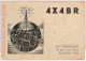 Ad9196 - ISRAEL - RADIO FREQUENCY CARD - 1950 - Radio